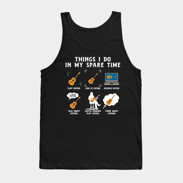 Things I Do In My Spare Time Quotes Funny Gift T-Shirt Tank Top by kimmygoderteart